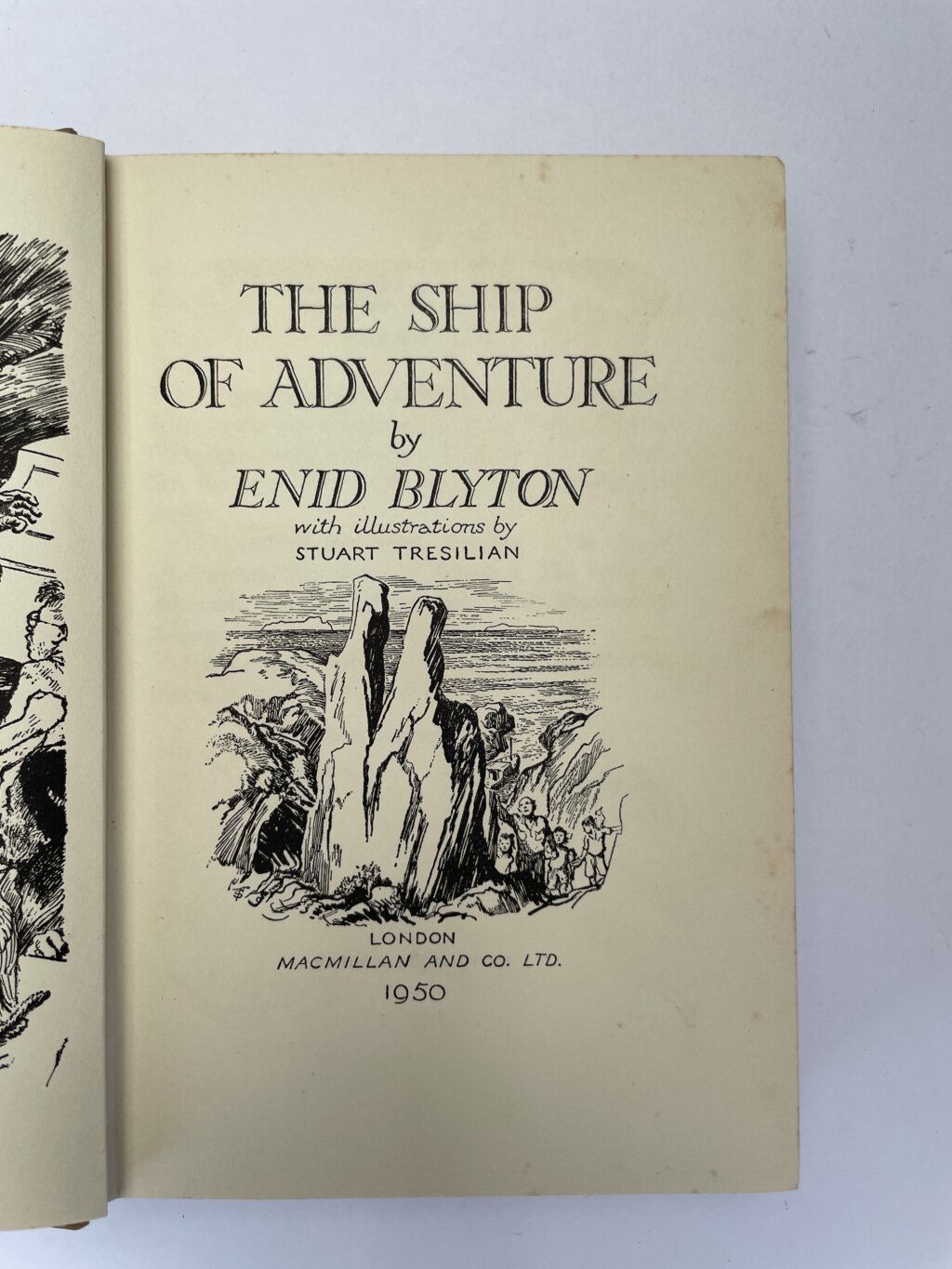 enid blyton the ship of adventure first ed2