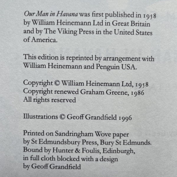 graham greene folio set4
