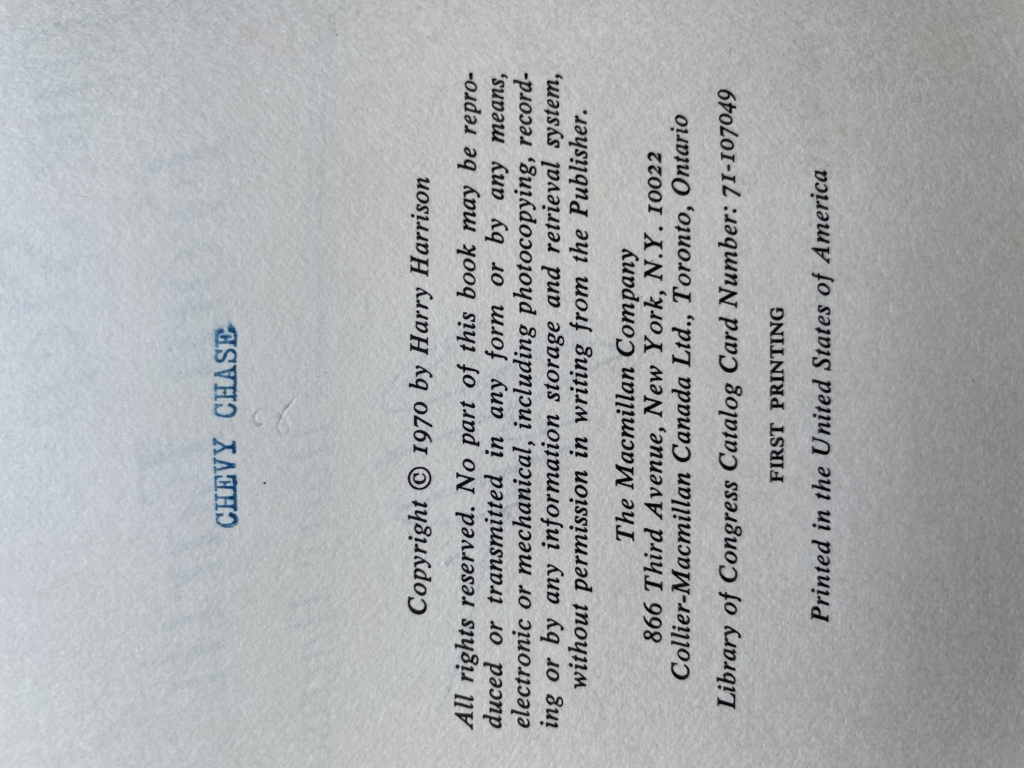 harry harrison one step from earth signed first ed3