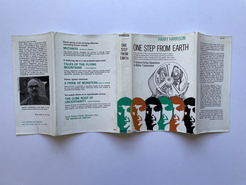 harry harrison one step from earth signed first ed5