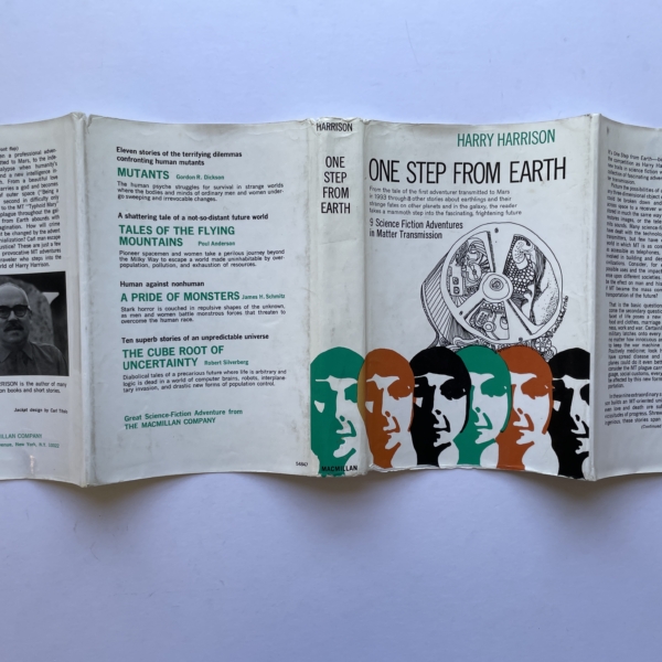 harry harrison one step from earth signed first ed5