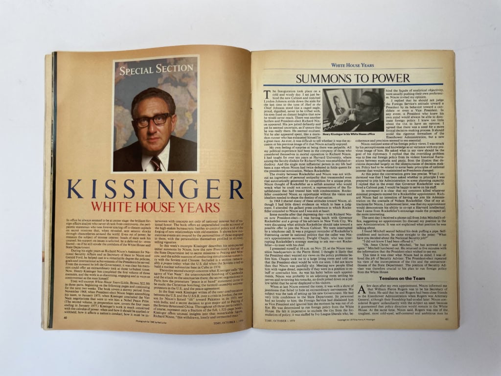 henry kissinger signed time magazine4