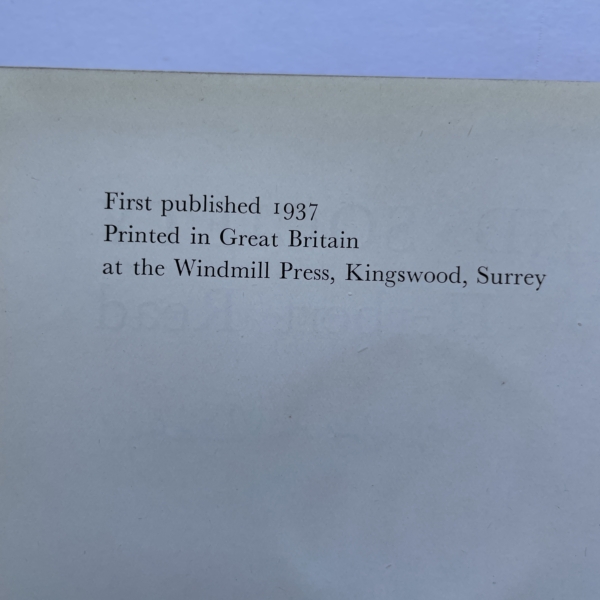hertbert read art and society first ed3