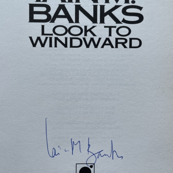 iain banks look to windward signed first 2