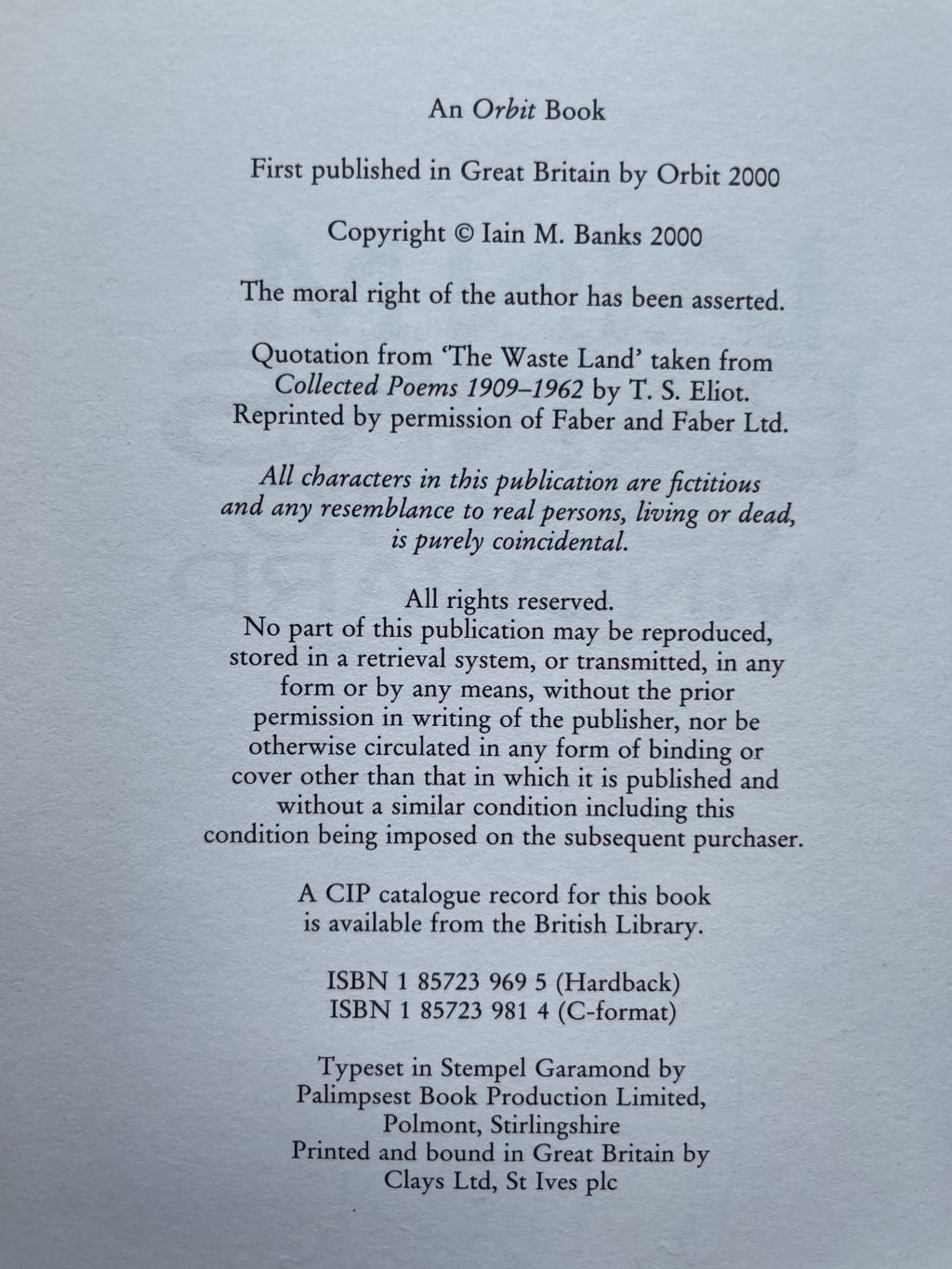 iain banks look to windward signed first 3