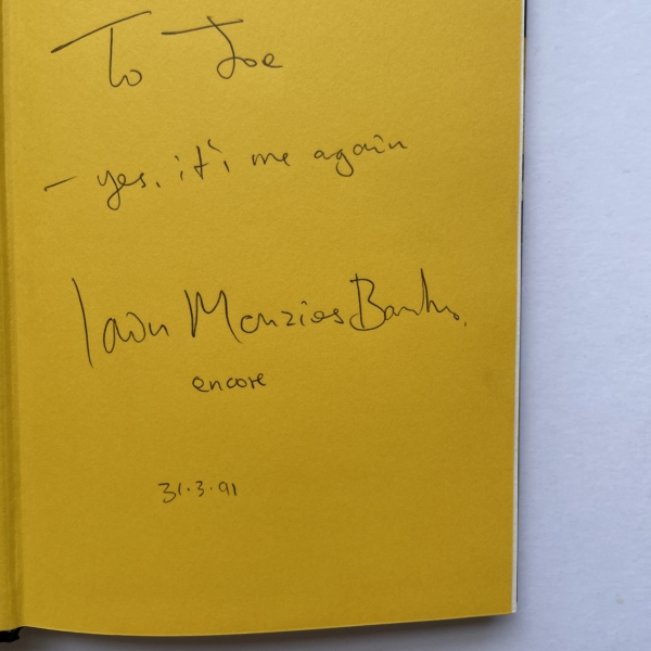iain banks the state of the art signed first 2