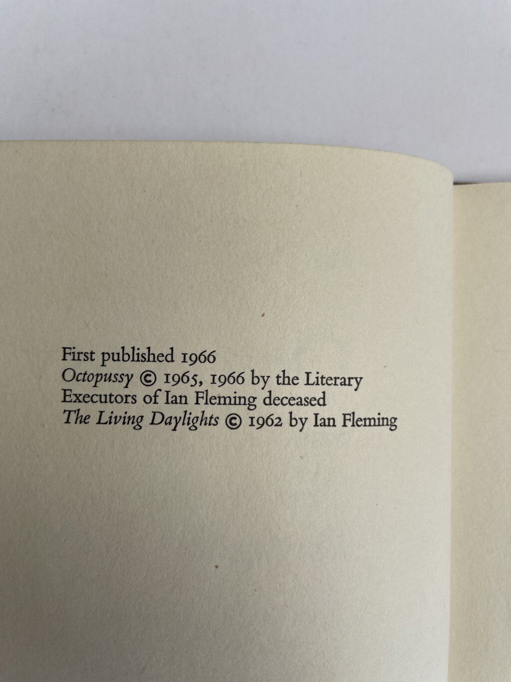 ian fleming octopussy first edi 450 2
