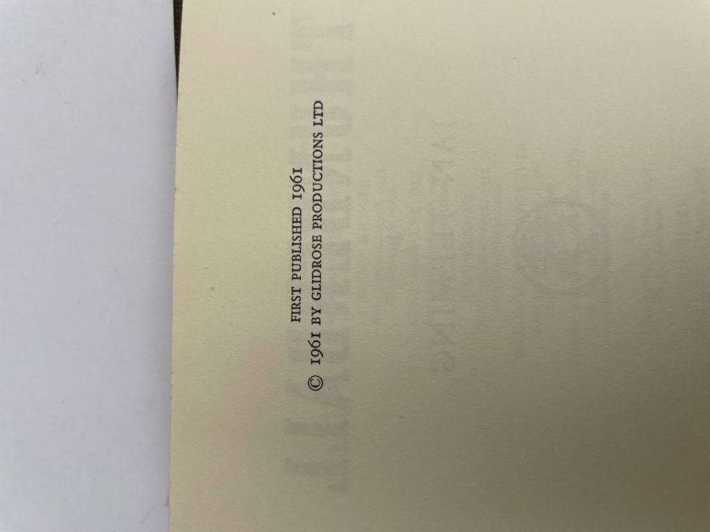 ian fleming thunderball first signed blofeld 3