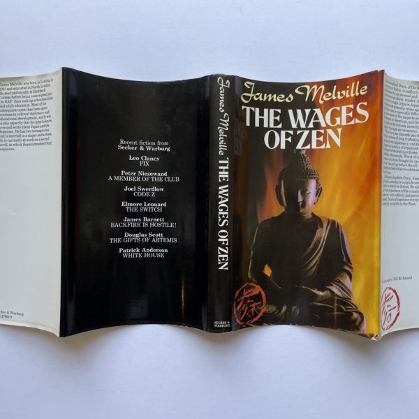 james melville the wages of zen signed first edition5