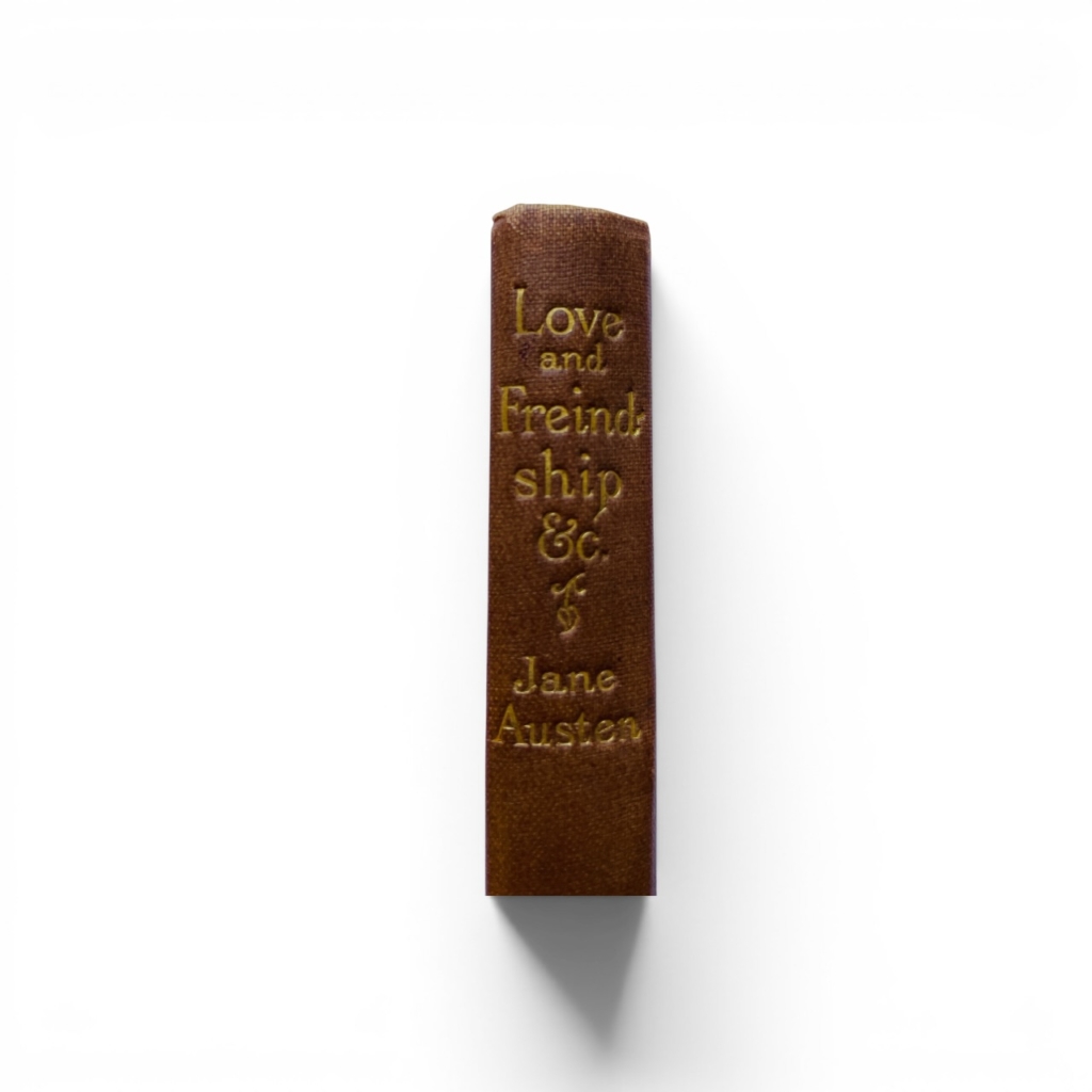 jane austen love and friendship first editon1