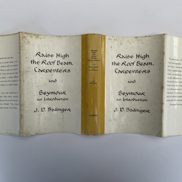 jd salinger raise high the roof bean first ed4