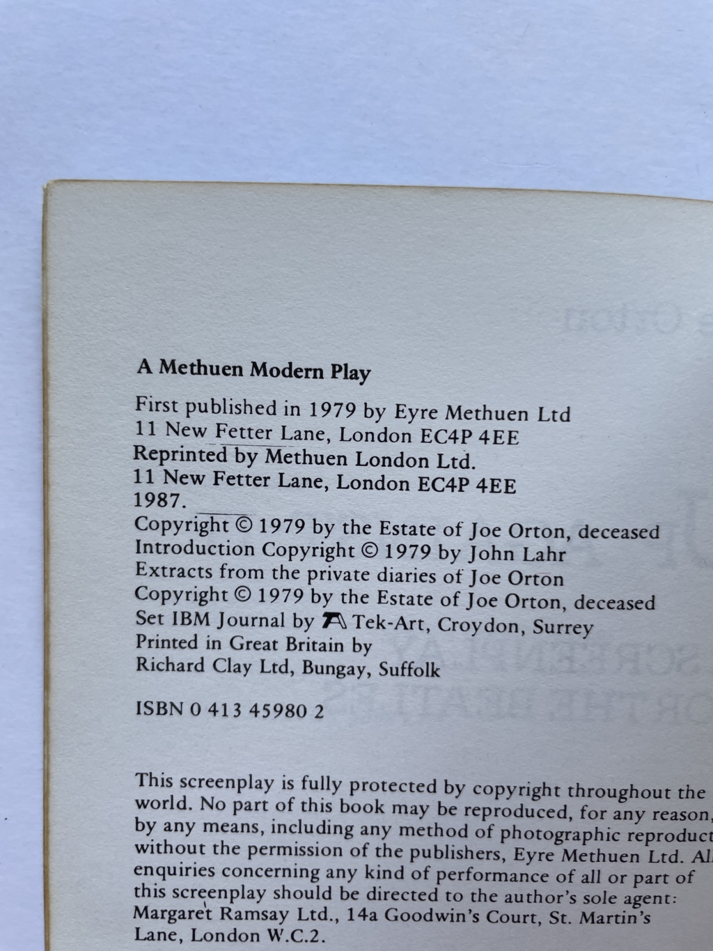 joe orton up against it 2