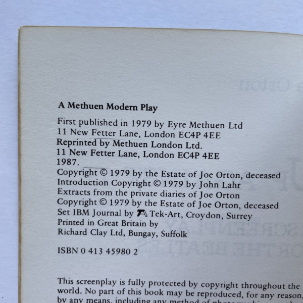 joe orton up against it 2