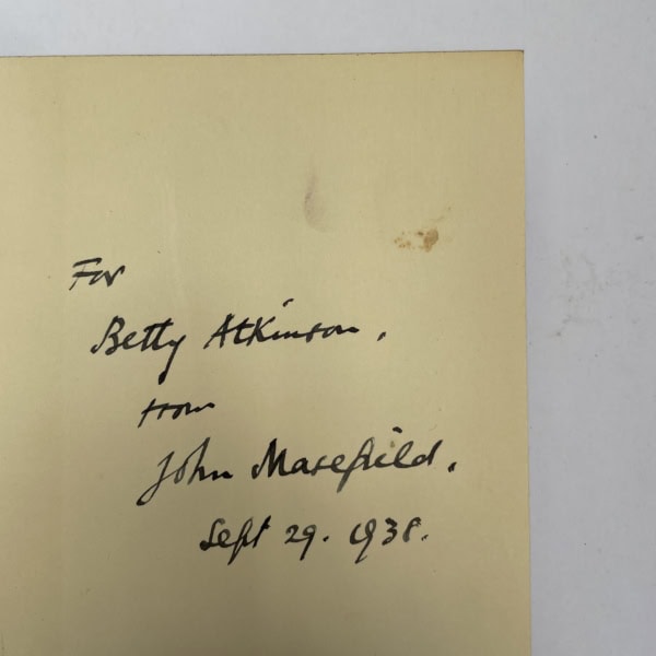 john masefield dead ned signed first ed2