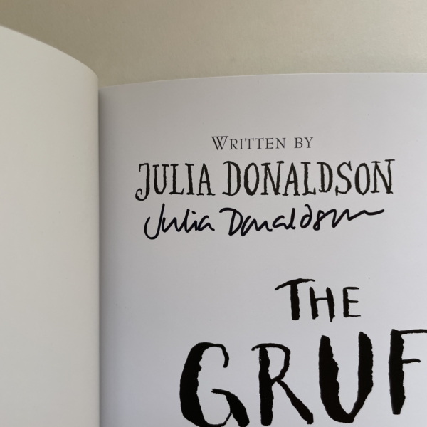 julia donaldson gruffalo 25th anniversary signed 2