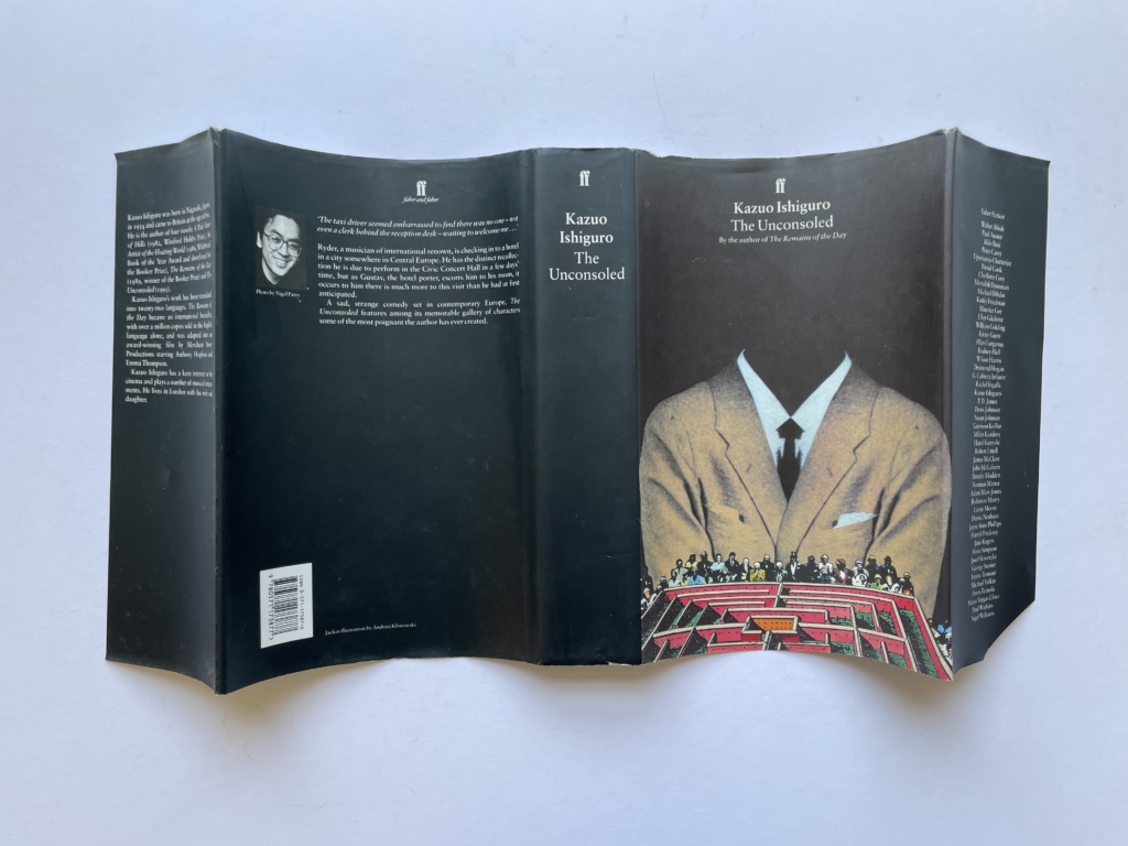 kazuo ishuguro the consoled signed first5