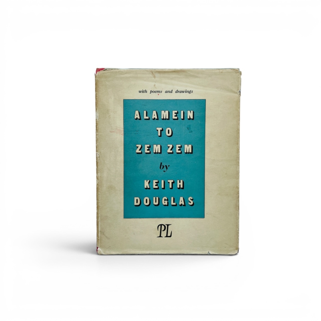 keith douglas alamein to zem zem first edition1
