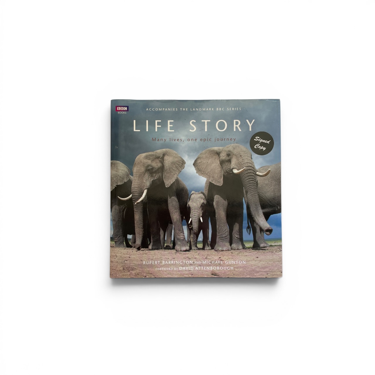 life story signed david attenborough first 1