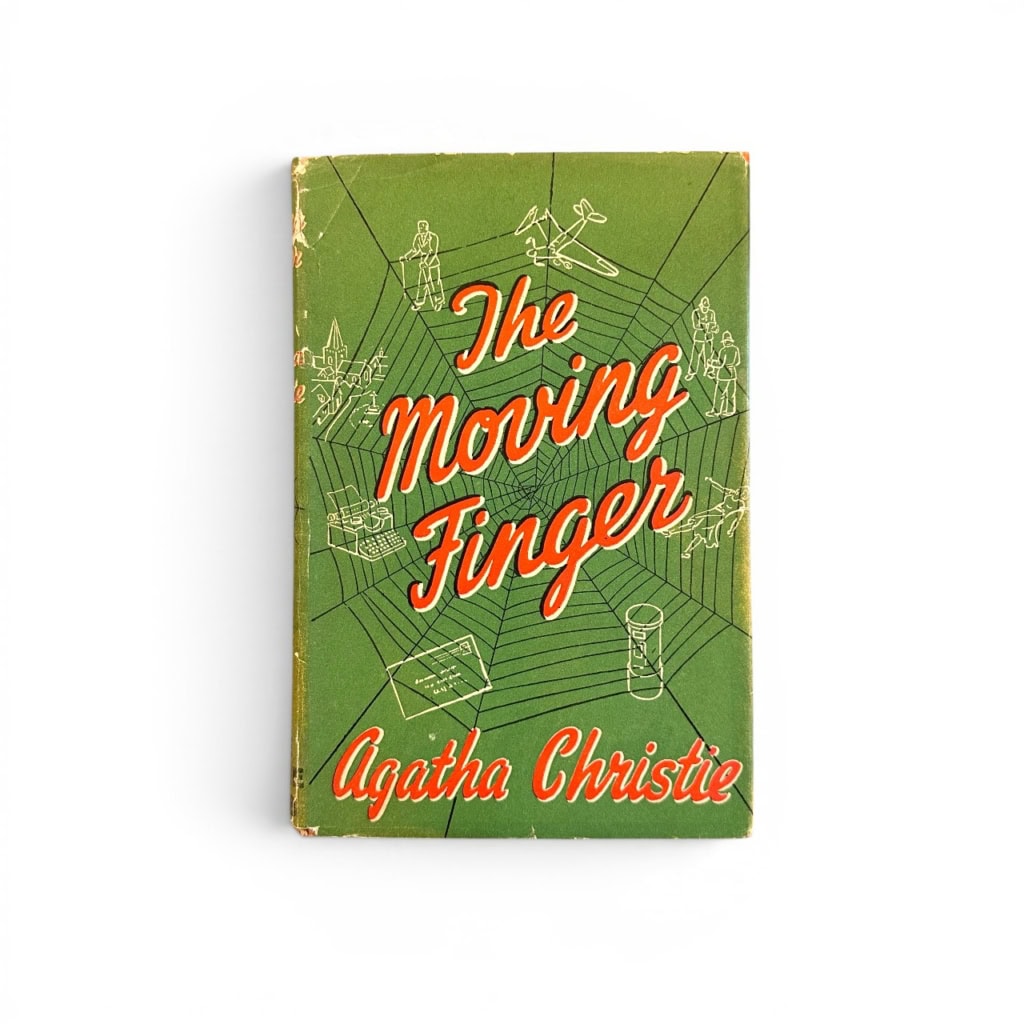 the moving finger - agatha christie - first edition the moving finger - agatha christie - first edition
