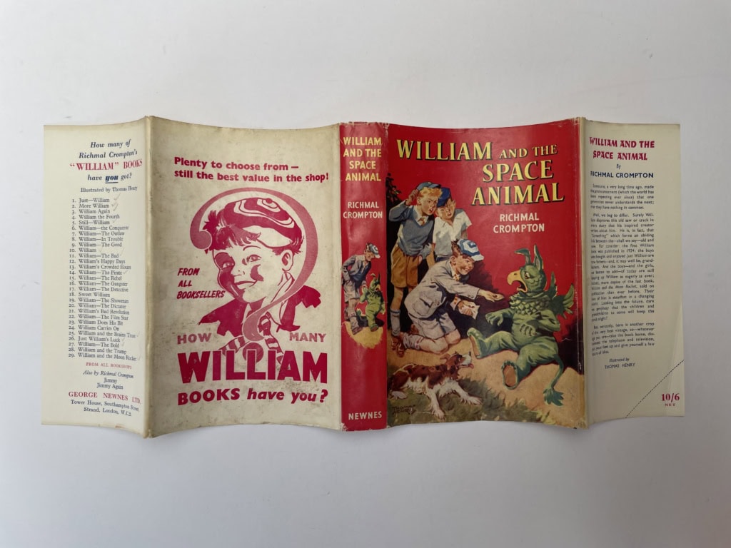 richmal crompton william and the space animal first edition4