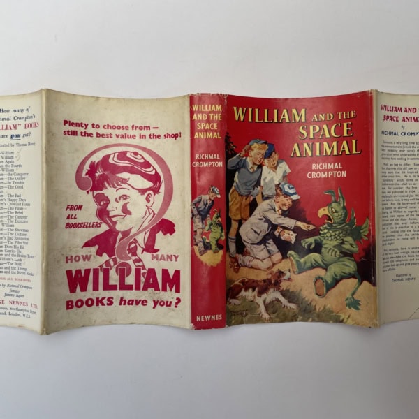 richmal crompton william and the space animal first edition4
