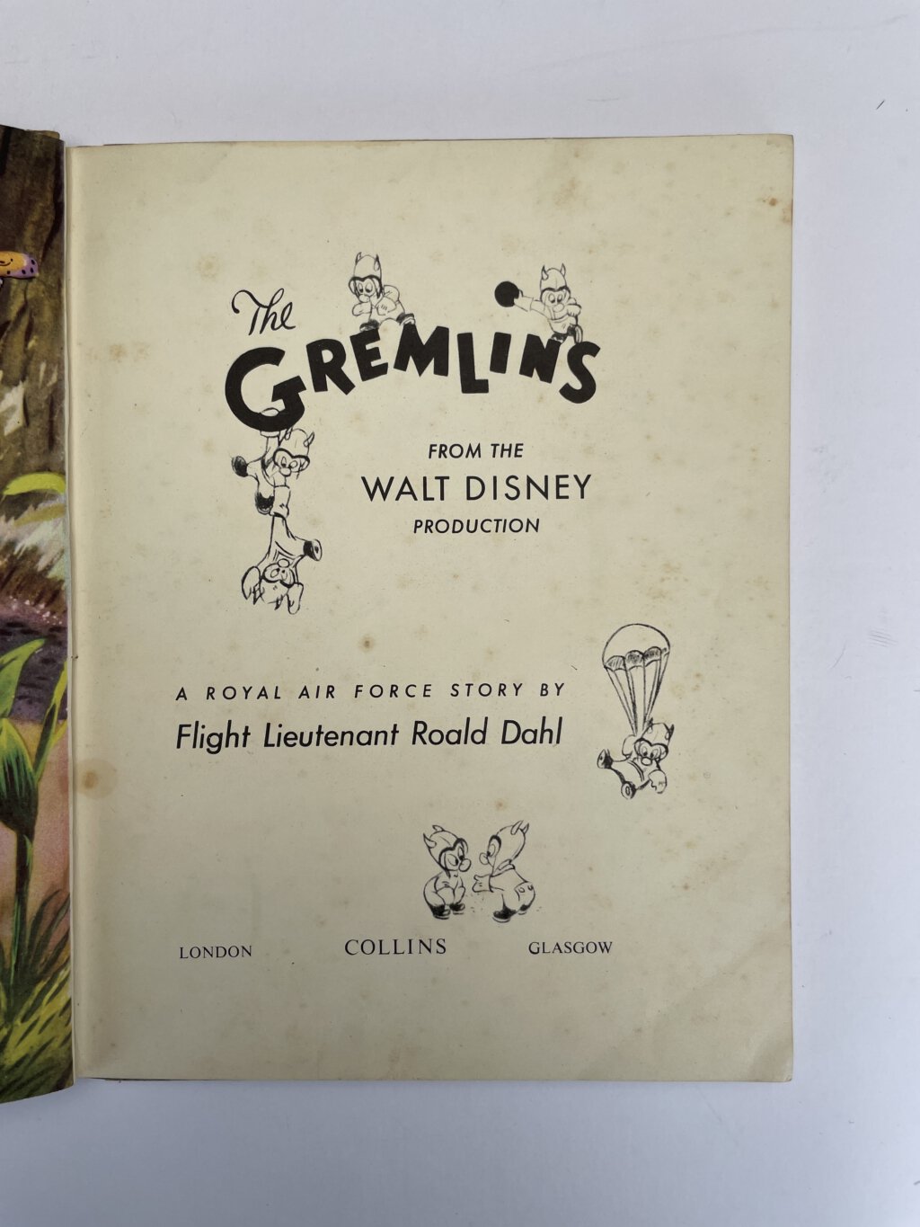 roald dahl the gremlins first edition2