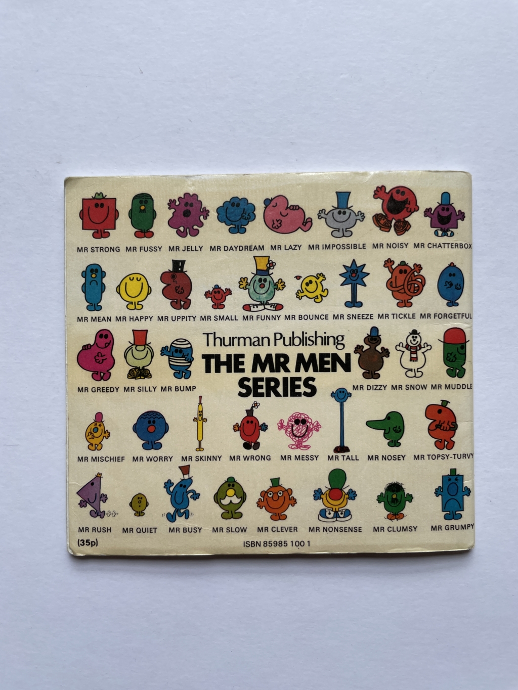 roger hargreaves 4th series firsts 2