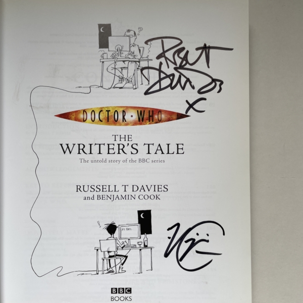 russell t davies doctor who winters tale signed first2