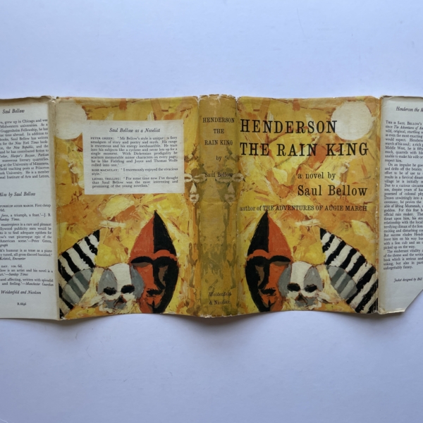 saul bellow henderson the rain king first edition4