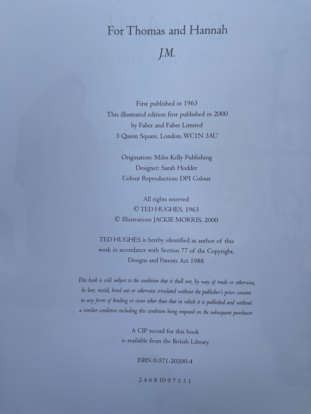 ted highes how the whale became signe first 3
