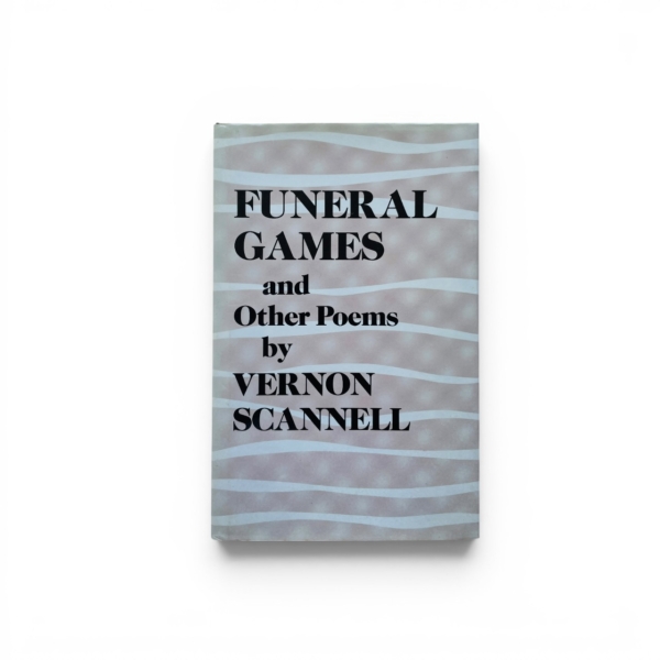 vernon scannell funeral games signed first edition1