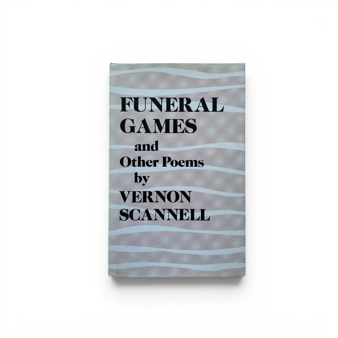 vernon scannell funeral games signed first edition1