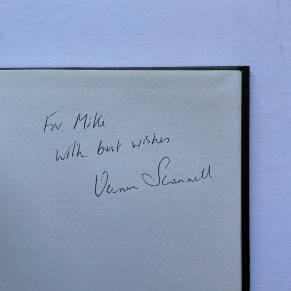 vernon scannell funeral games signed first edition2